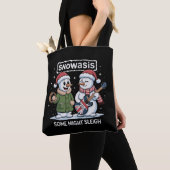 Rock Christmas SNOWASIS Some Might Sleigh Snowman Tasche (Von Nahem)
