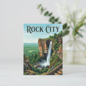 Rock City Gärten Postkarte (Stehend Vorderseite)