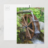 Rock City Water Wheel Postkarte (Vorne/Hinten)