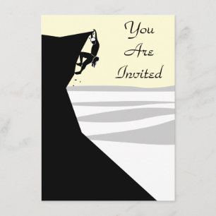 Rock Climber 1 Einladung