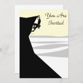 Rock Climber 1 Einladung (Vorne/Hinten)