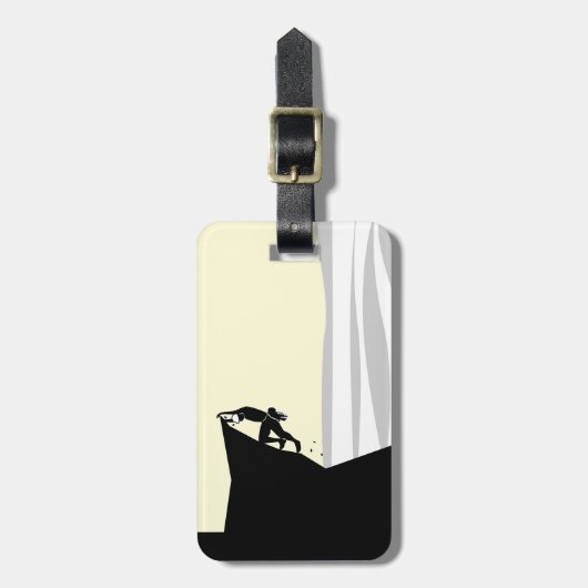 Rock Climber 1 Gepäckanhänger (Vorderseite vertikal)