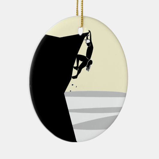 Rock Climber 1 Keramikornament (Rechts)