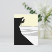 Rock Climber 1 Postkarte (Stehend Vorderseite)