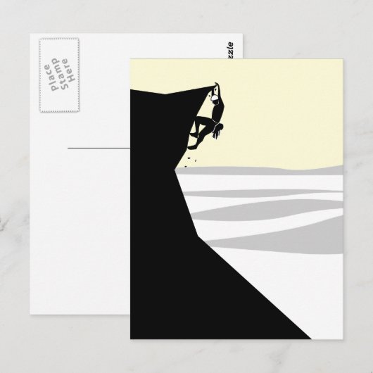 Rock Climber 1 Postkarte (Vorne/Hinten)