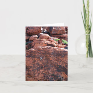 Rock Climber Birthday Karte