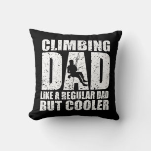 Rock Climber Bouldering Vintag Retro Rock Climbin Kissen
