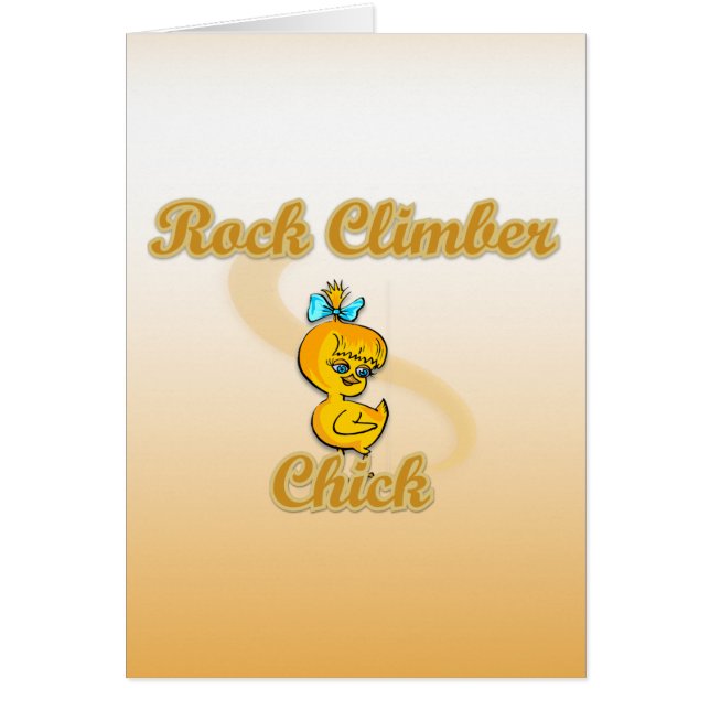 Rock Climber Chick (Vorne)