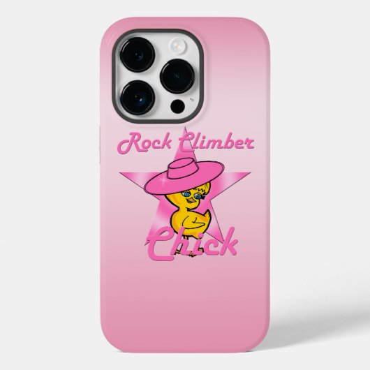 Rock Climber Chick #8 Case-Mate iPhone Hülle (Rückseite)