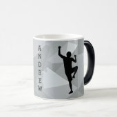 Rock Climber Design-Tasse Verwandlungstasse (VorderseiteRechts)