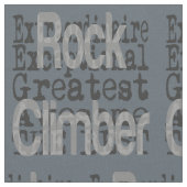 Rock Climber Extraordinaire Stoff (Nahaufnahme)