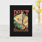 Rock Climber Karte (Gelbe Blume)