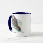 Rock Climber - Marmot - Tier Tasse (Vorderseite Links)