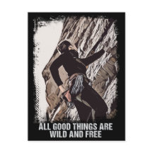 Rock Climber Motto Vintag Grunge Berggipfel