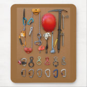 Rock Climber Mountainbike Gear Mousepad (Vorne)