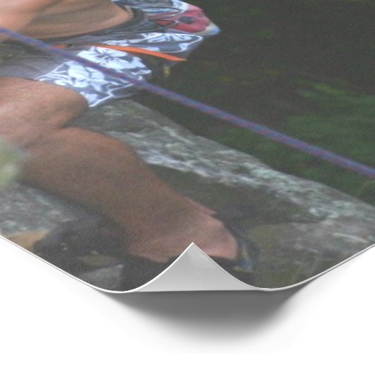 Rock Climber Poster (Ecke)
