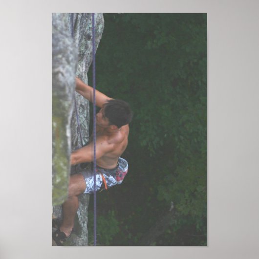 Rock Climber Poster (Vorne)