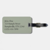 Rock Climbers auf El Capitan Gepäckanhänger (Rückseite horizontal)