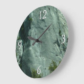 Rock Climbers auf El Capitan Große Wanduhr (Winkel)