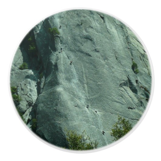 Rock Climbers auf El Capitan Keramikknauf (Vorderseite)