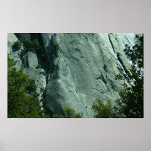 Rock Climbers auf El Capitan Poster