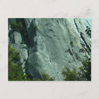 Rock Climbers auf El Capitan Postkarte