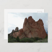 Rock Climbers, Garten der Götter, Colorado Postkarte (Vorne/Hinten)
