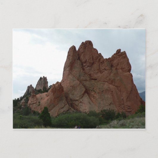 Rock Climbers, Garten der Götter, Colorado Postkarte (Vorderseite)