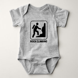Rock Climbing Baby Strampler