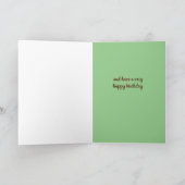 Rock Climbing Berge Zeit Glücklich Geburtstag Karte (Innenseite)