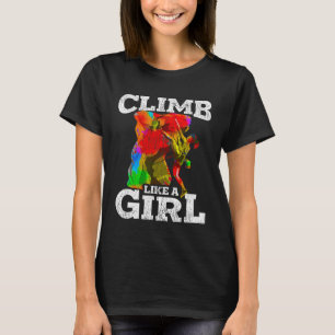 Rock Climbing Bergsteigen Bergsteigen T-Shirt
