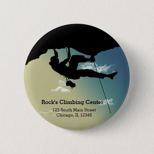 Rock Climbing Button (Vorderseite)