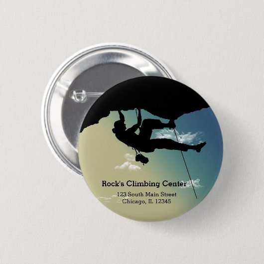 Rock Climbing Button (Vorne & Hinten)