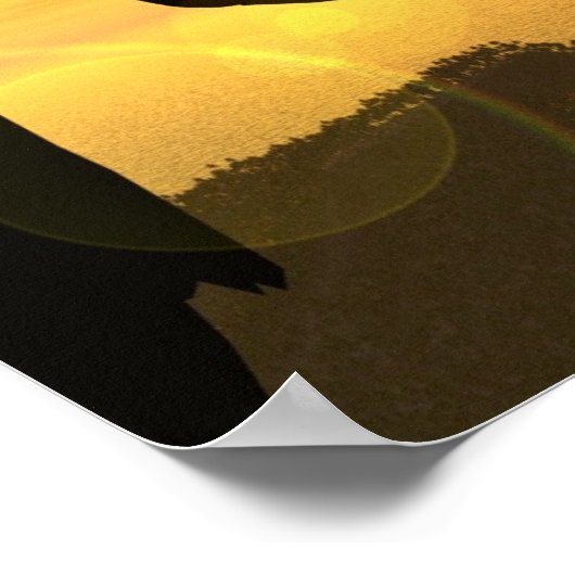 Rock Climbing Canvas Print Poster (Ecke)