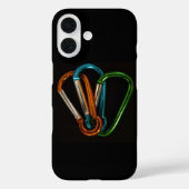 Rock Climbing Carabiner Case-Mate iPhone Hülle (Rückseite)
