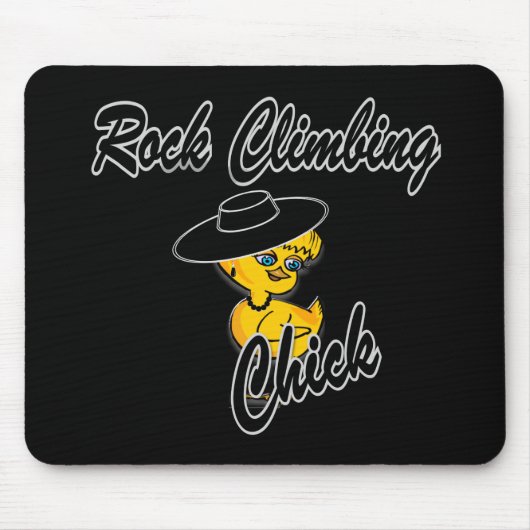 Rock Climbing Chick #4 Mousepad (Vorne)