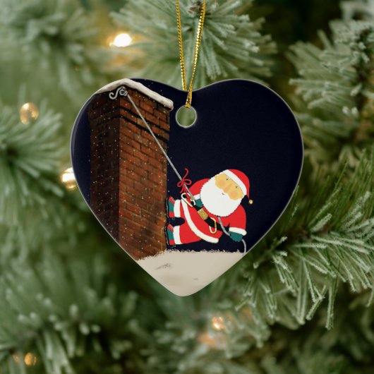 Rock Climbing Christmas Collectin Keramikornament (Baum)