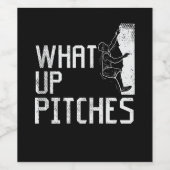 Rock Climbing Climber Geschenk Weinetikett (Einzelnes Label)