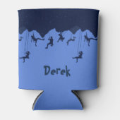 Rock Climbing Cool Blue Dosenkühler (Vorderseite)