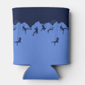 Rock Climbing Cool Blue Dosenkühler (Rückseite)