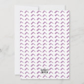 Rock Climbing Einladung: Blonde Hair Geburtstag Einladung (Rückseite)