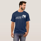 Rock Climbing Evolution Freund T-Shirt (Vorne ganz)