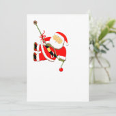 Rock Climbing Feiertagskarte (Stehend Vorderseite)