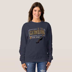 Rock Climbing Frauen Sweatshirt