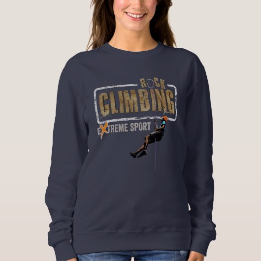 Rock Climbing | Frauen Sweatshirt (Vorderseite)
