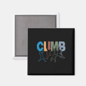 Rock Climbing Funny Bouldering Enthusiasts For Men Magnet (Vorderseite/Rückseite)