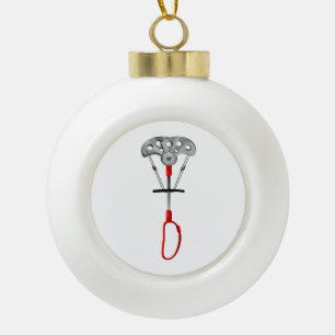 Rock Climbing Gear Keramik Kugel-Ornament