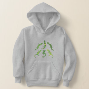 Rock Climbing Geckos - niedliche Eidechsen. T-Shir Hoodie