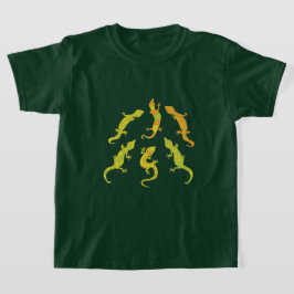 Rock Climbing Geckos. T-Shirt