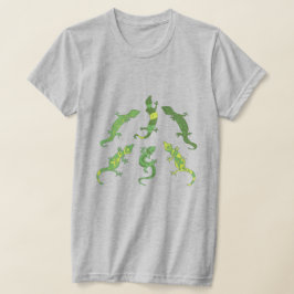 Rock Climbing Geckos. T-Shirt
